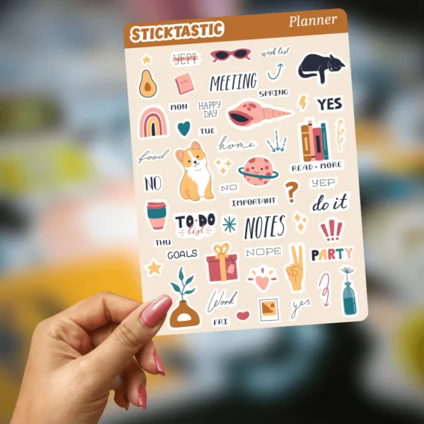 Planner_12_Sticktastic_Sticker_Sheet_5x7 Planner Paper Sticker Sheets (set of 2 sheets) (JP_11_12)